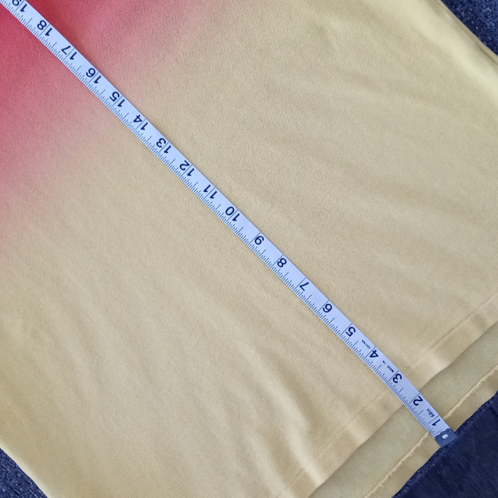 🌞RARE Polo Ralph Lauren🌞 - Red-Orange-Yellow Ombre Big Pony S/S Polo - Picture 13 of 14